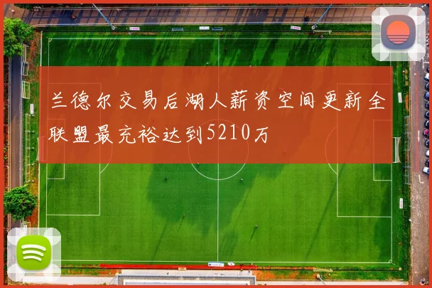 兰德尔交易后湖人薪资空间更新全联盟最充裕达到5210万